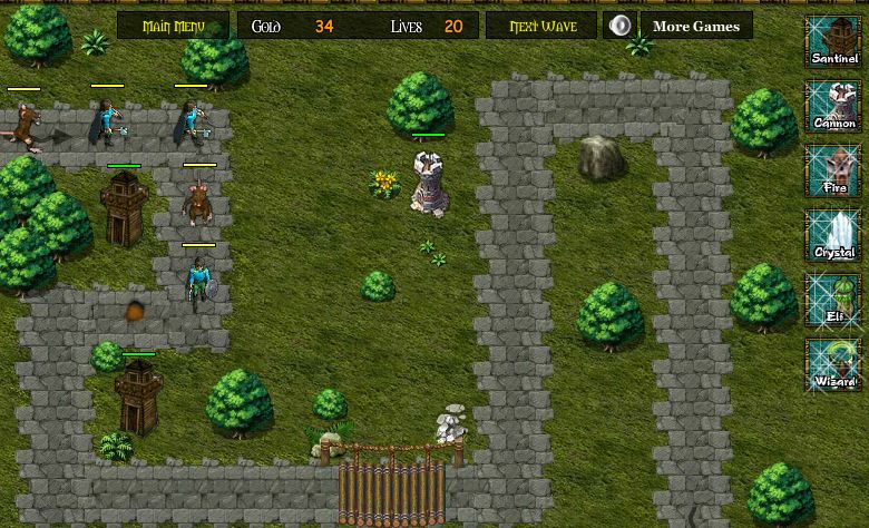 Tower Defence Games Online